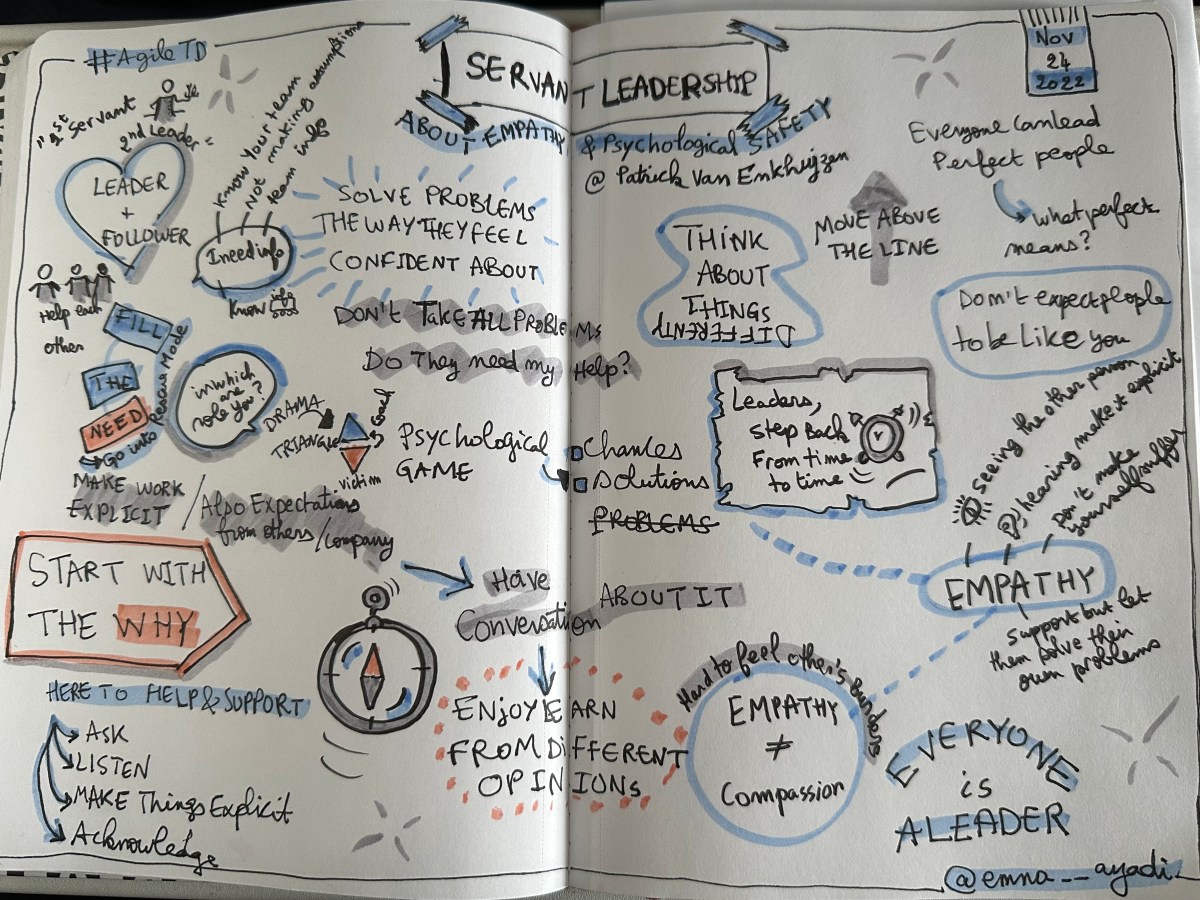 Servant Leadership –  by Patrick van Enkhuijzen (AgileTD&nbsp;2022)
