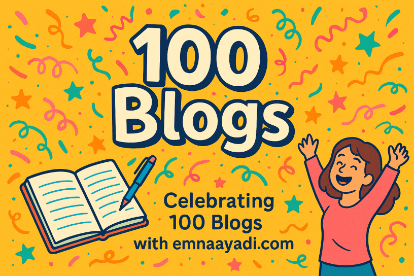 100 blogs milestone