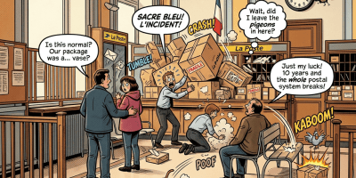 Funny post office during service outage